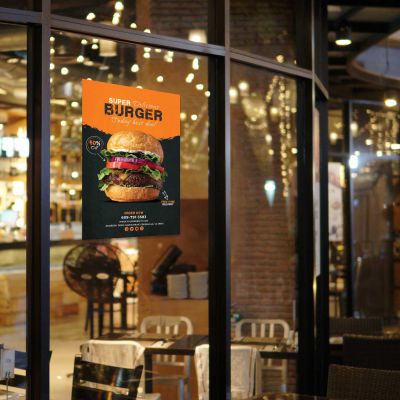 Static Opaque Window Clings