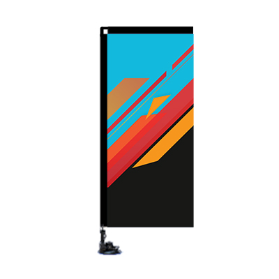 Suction cup Flag