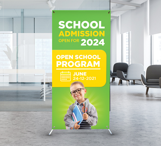 Adjustable X Banner Stands