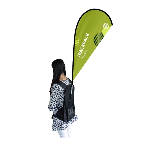 Backpack Flags - Teardrop