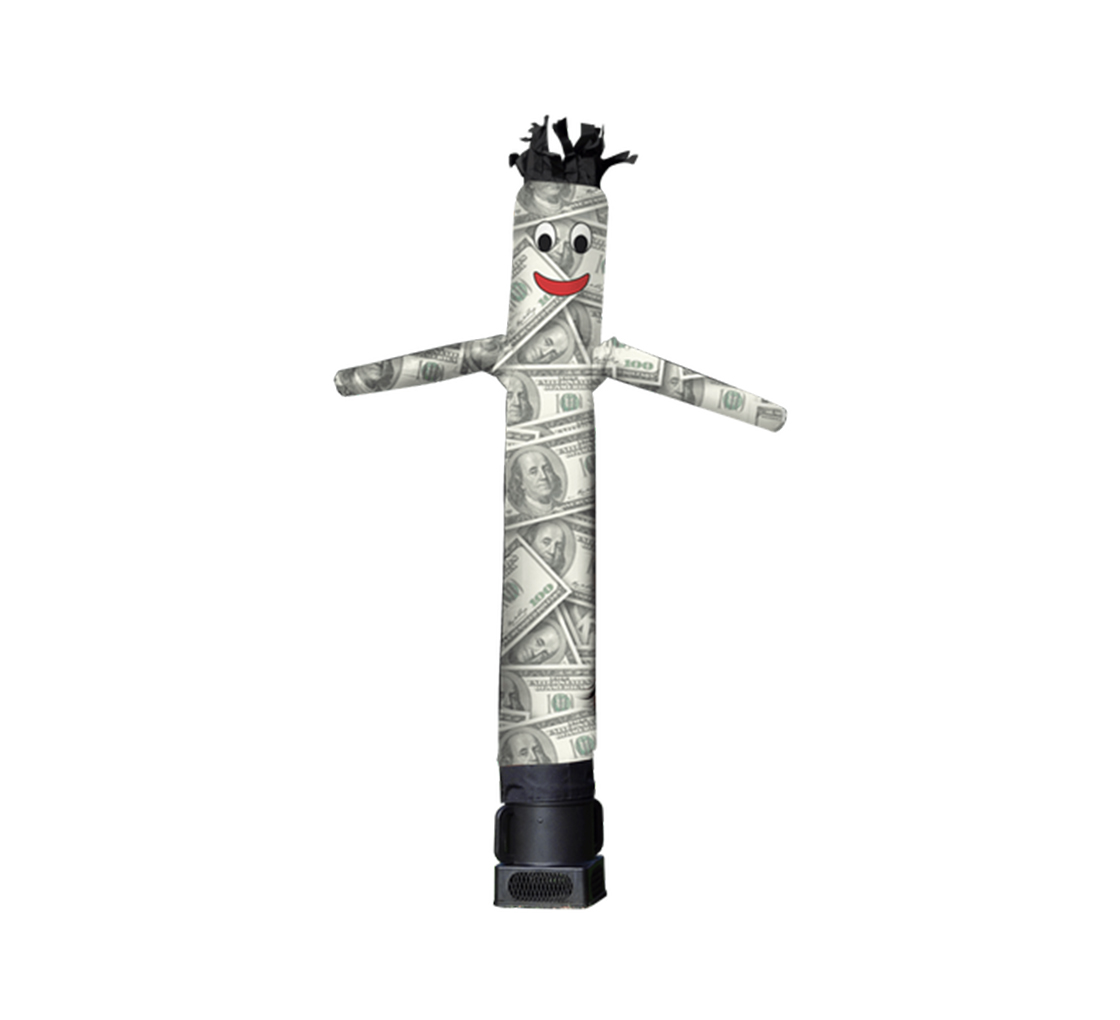 Billionaire Inflatable Tube Man Character