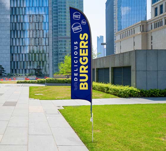 Blade Flags for Advertising