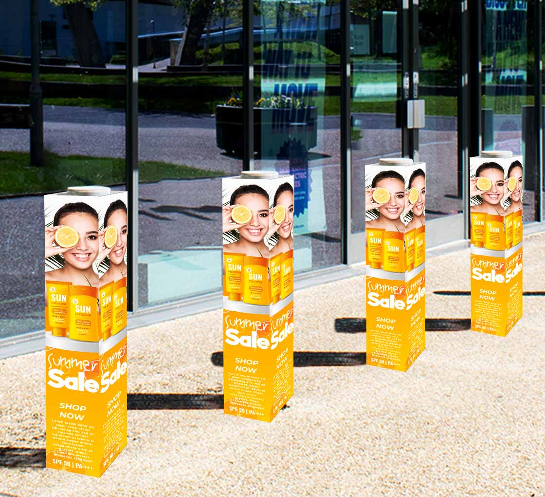 Bollard Covers - Square