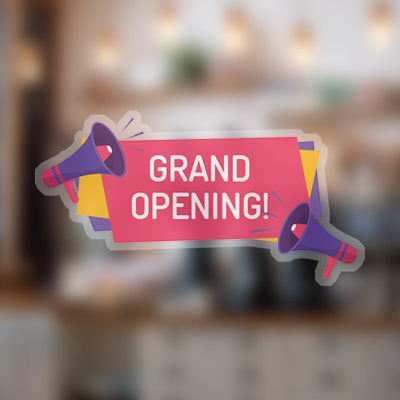 Clear Die-Cut Static Clings