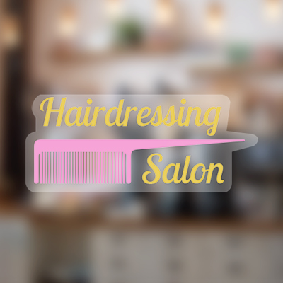 Clear Front Adhesive Die-Cut Decals 