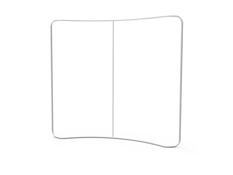 Pillow Case Backdrop Curve - Hardware only