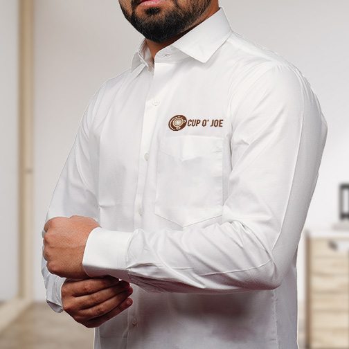 Custom Dress Shirt – White