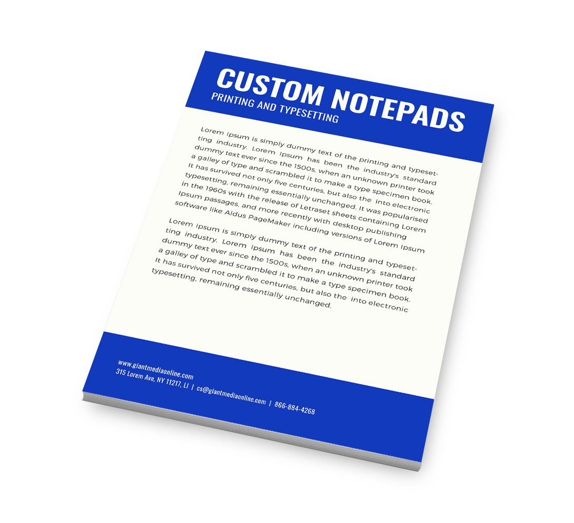 Custom Notepads