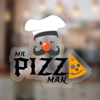 Die-Cut Clear Window Decals