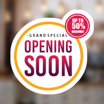 Die-Cut Window Decals (Opaque)