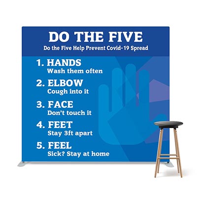 Do the five Straight Pillow Case Backdrop