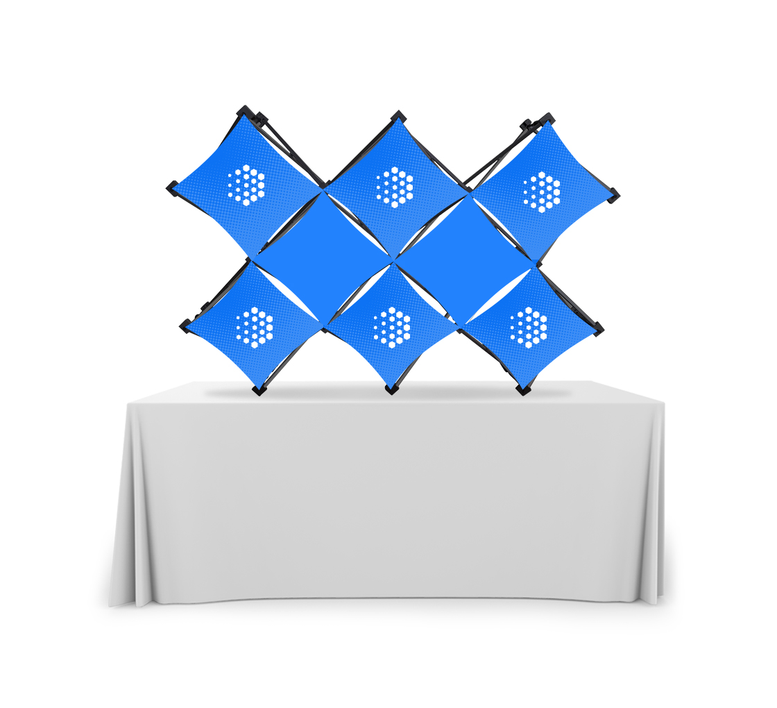 Double X Micro GeoMetrix Table Top Display