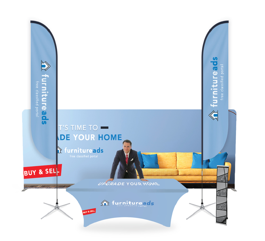 Economy 20ft Booth Package