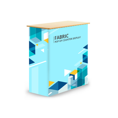 Fabric Pop Up Counter Display