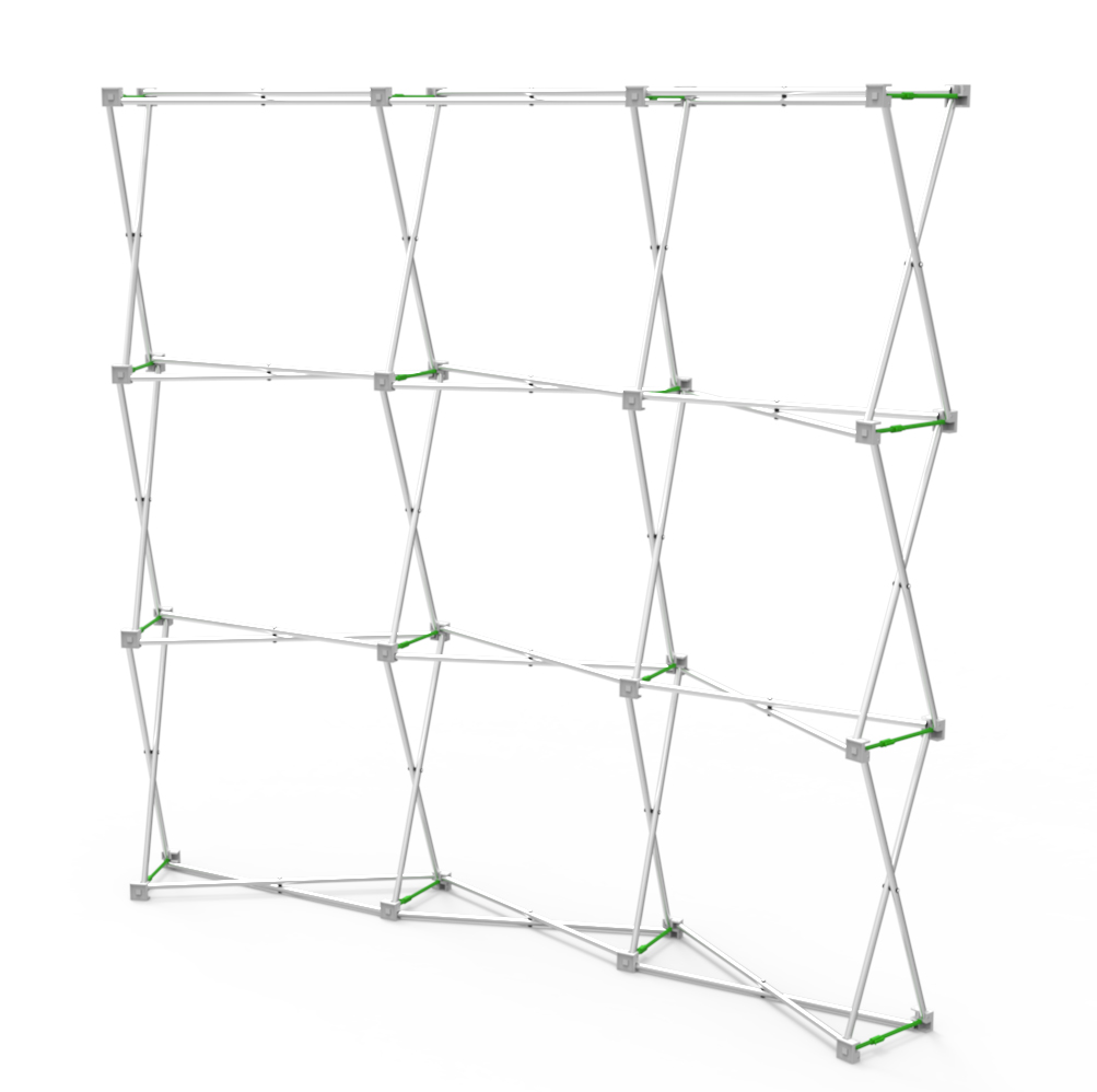 Fabric Pop Up Curve - Hardware only