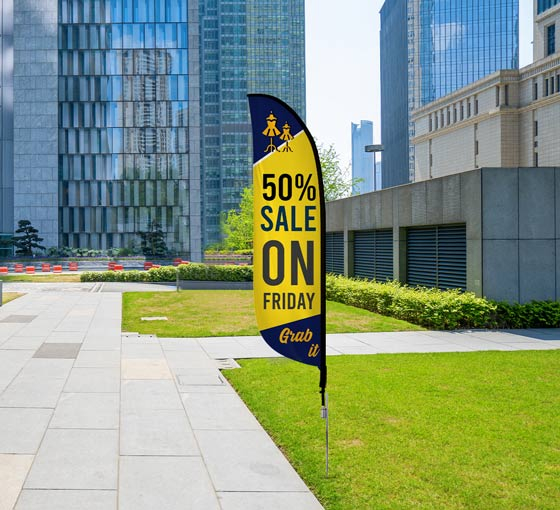 Feather Flags for Advertising