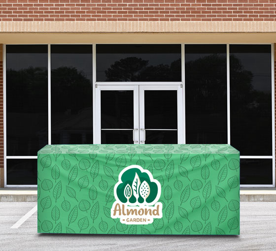 Fitted Table Covers - Zipper Back