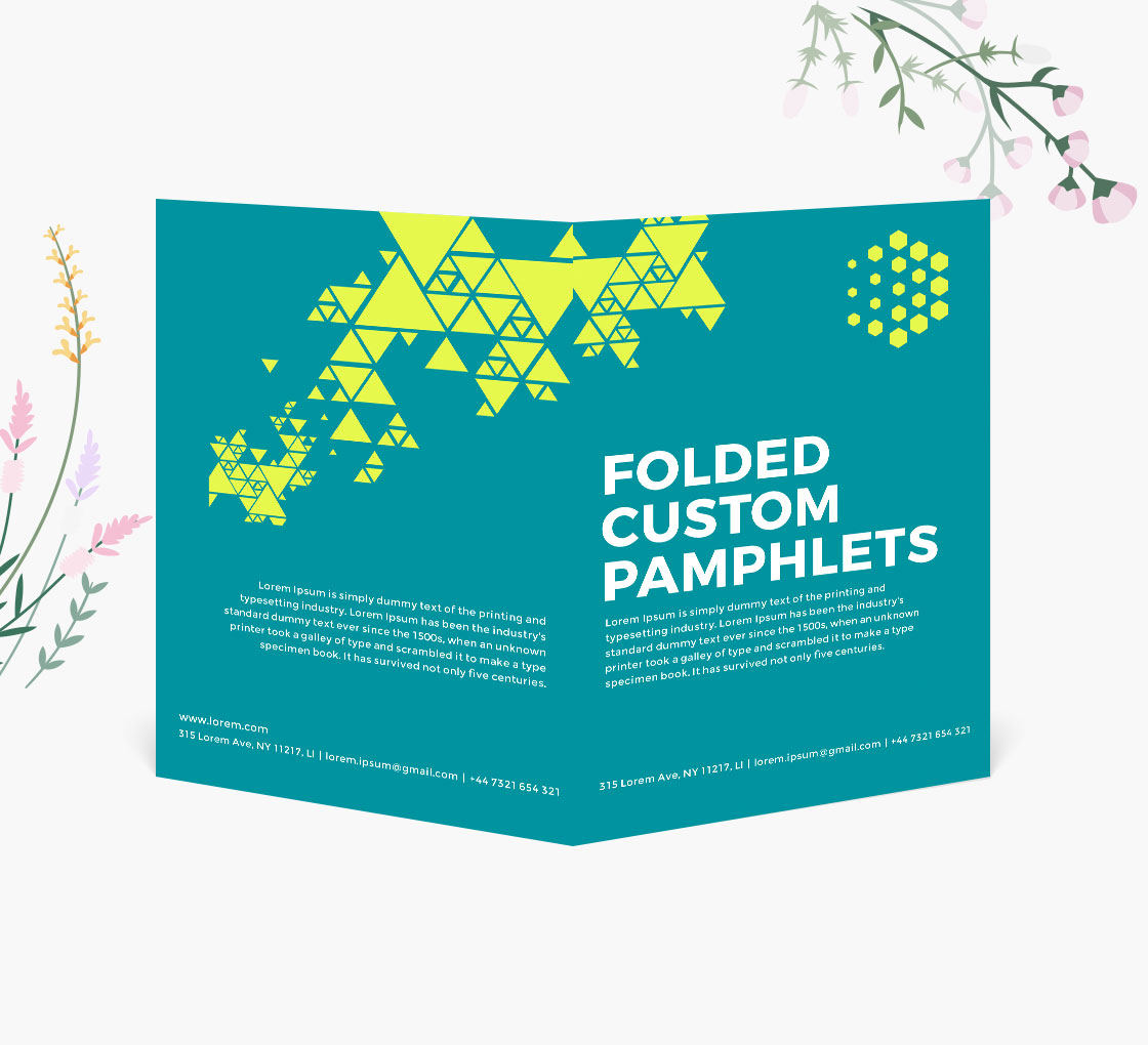 Folded Custom Pamphlets