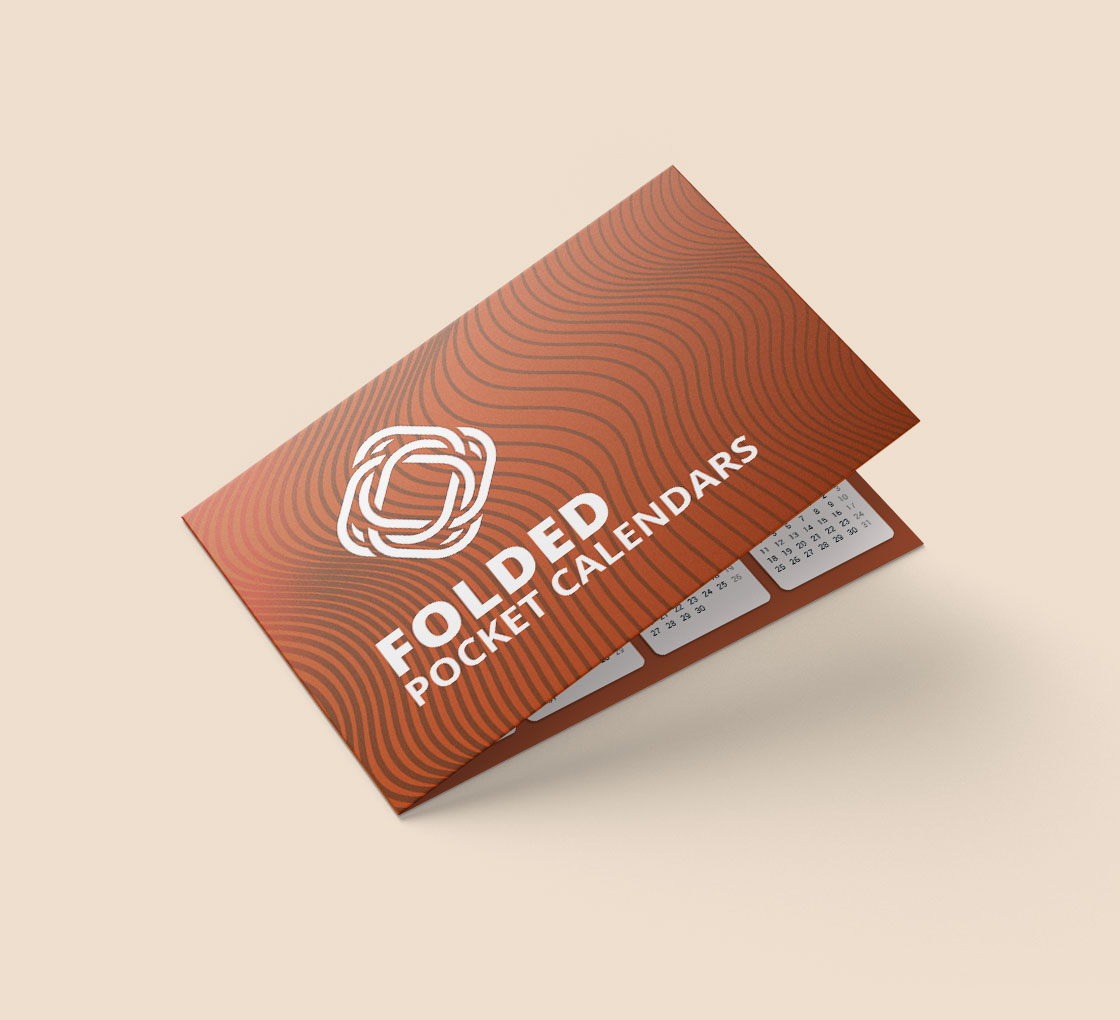 Folded Pocket Calendars
