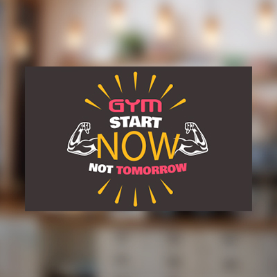 Front Adhesive Static Clings