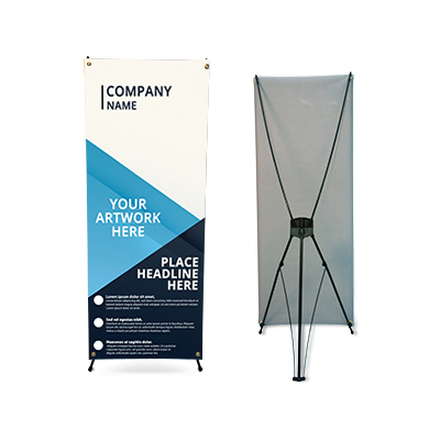 Korean Style X Banner Stands