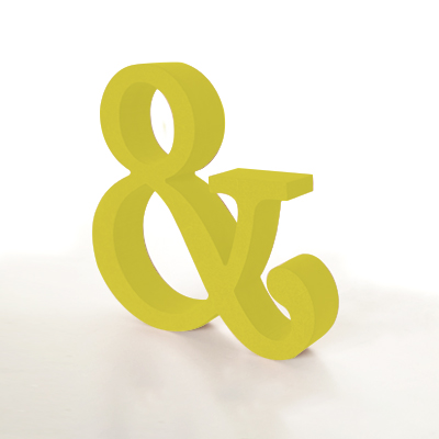 Painted MDF Letters and Numbers 