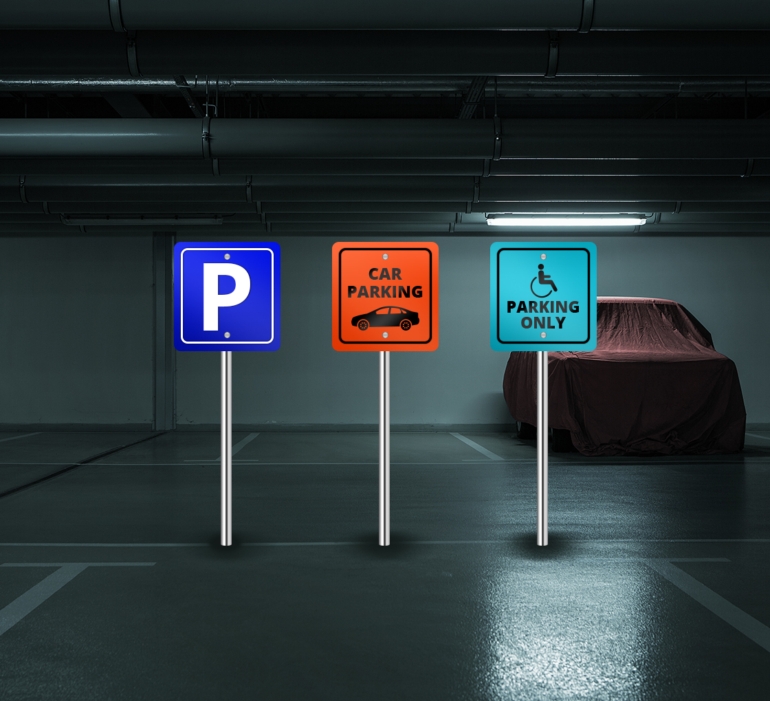 Reflective Custom Parking Signs