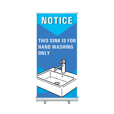 Hospitals / Clinics Roll Up Banner Stands