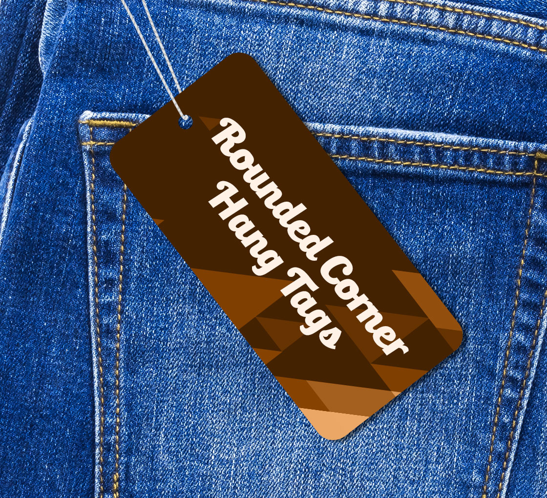 Rounded Corner Hang Tags