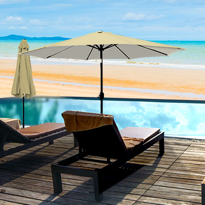 Solid Outdoor Umbrella