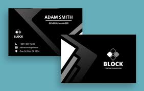 Standard business card