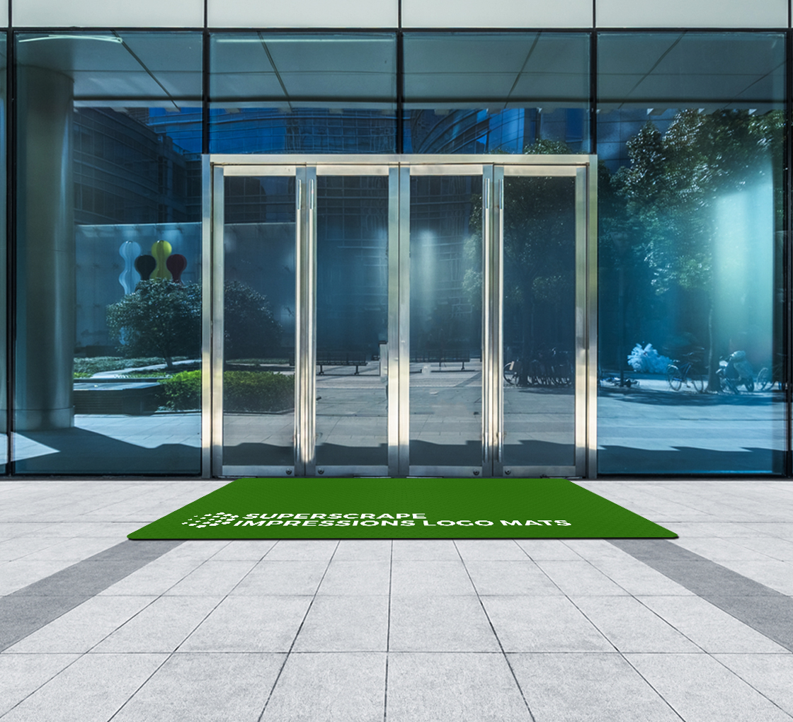 SuperScrape Impressions Logo Mats