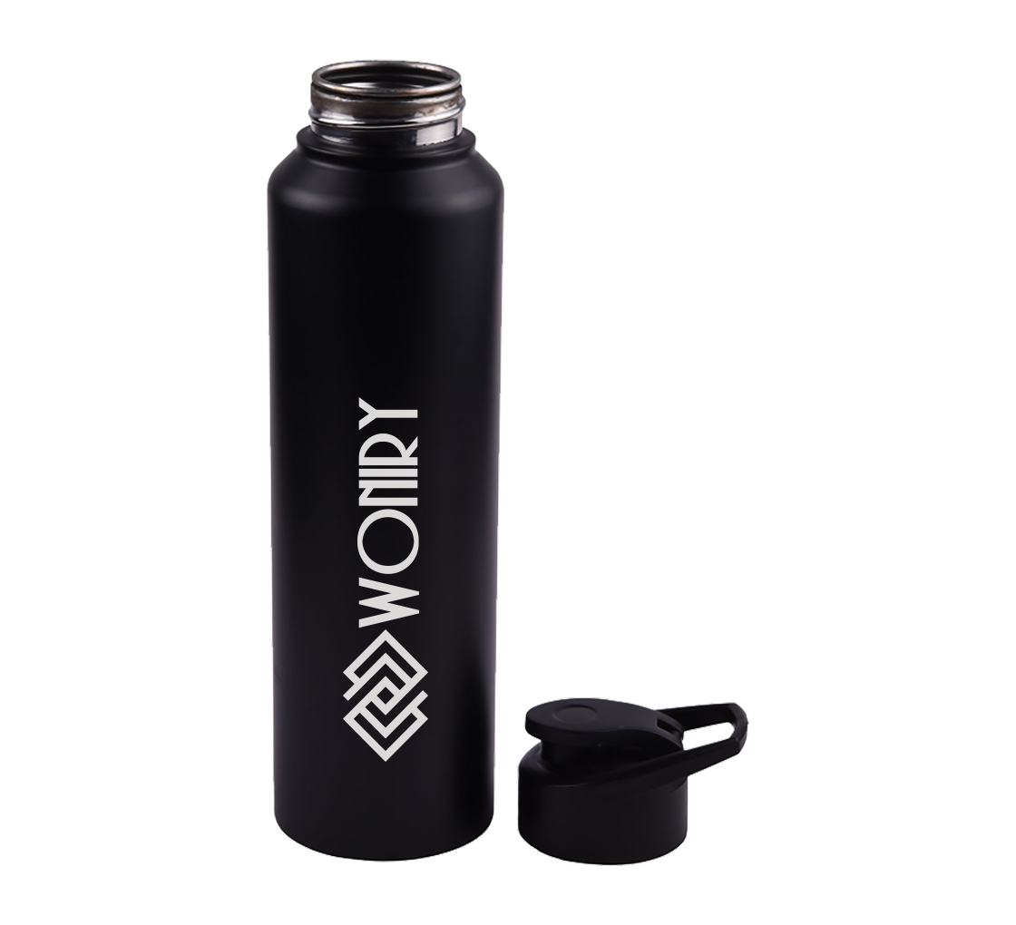 Personalised Sigma Stainless Steel Sports Bottle