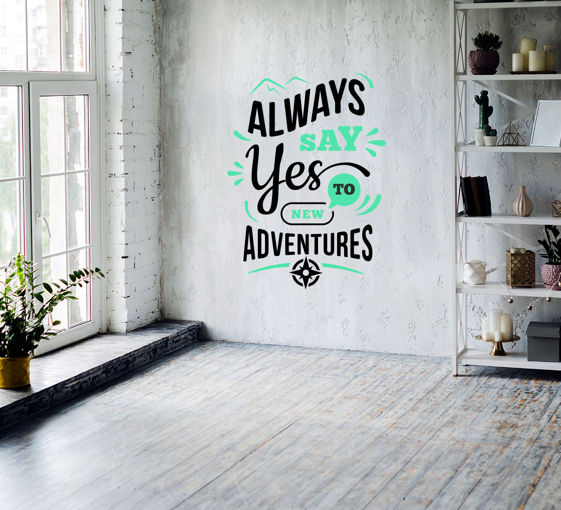 Wall Graphic Adhesive Vinyl