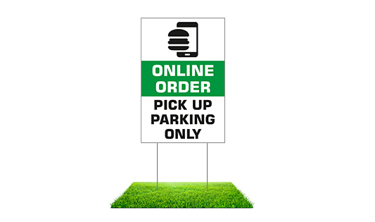 Parking Yard Signs  2 - Circleone