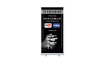 Church Roll Up Banner Stands  2 - Circleone