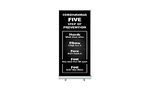 Do the five Roll Up Banner Stands  3 - Circleone