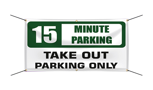 Parking Banners  3 - Circleone