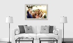 Washed White Gallery Photo Frame  1 - Circleone