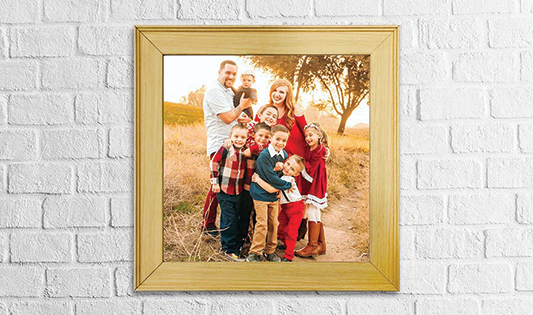 Classic Natural Maple Photo Frame  4 - Circleone 