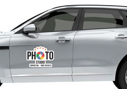 Die-Cut Car Decals / Stickers (Opaque)  5 - Circleone