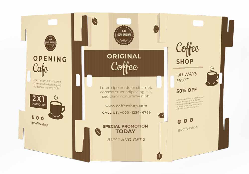 Crowd Control Interlocking Barrier (Display Frames) - Circleone