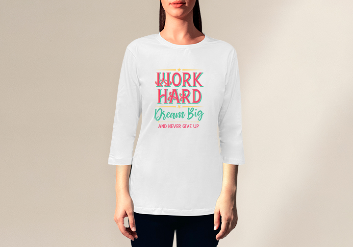 Women's T-Shirt - 3/4 Sleeves - Circleone - 1