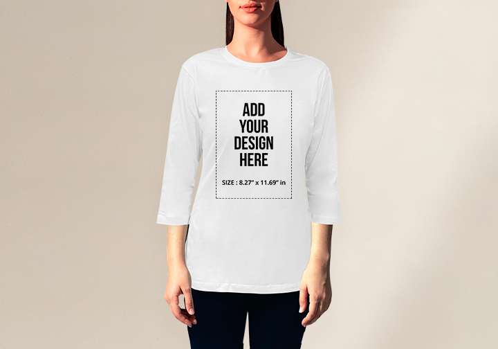 Women's T-Shirt - 3/4 Sleeves - Circleone - 4