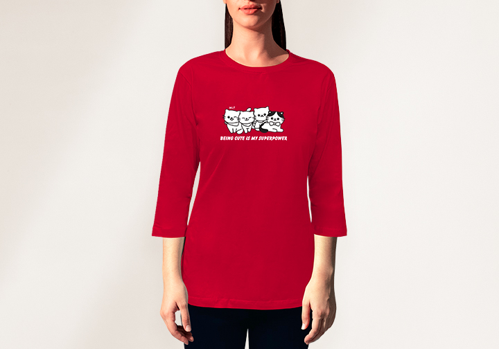 Women's T-Shirt - 3/4 Sleeves - Circleone - 8