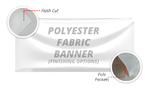 Polyester Fabric Advisory Banners  2 - Circleone