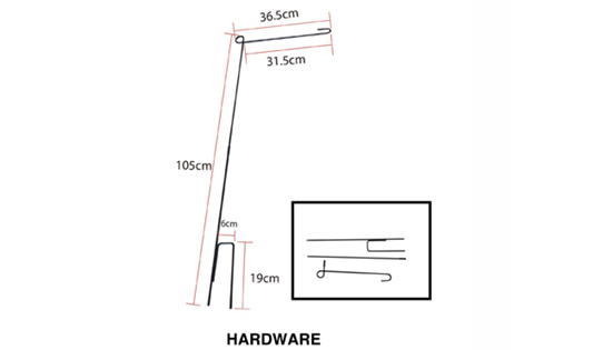 Precaution Garden Flags  2 - Circleone