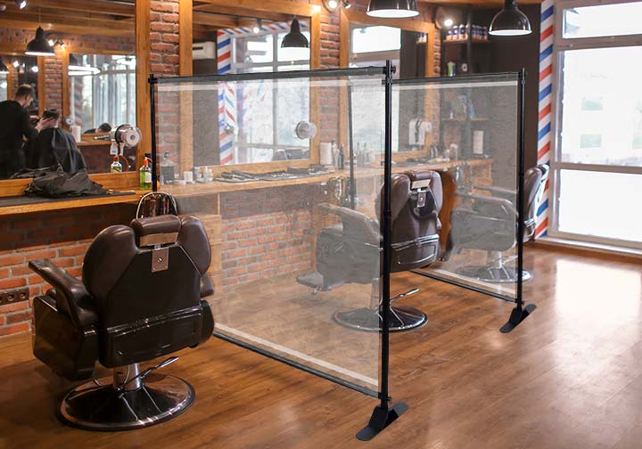 Adjustable Screen Sneeze Shield  2 - Circleone