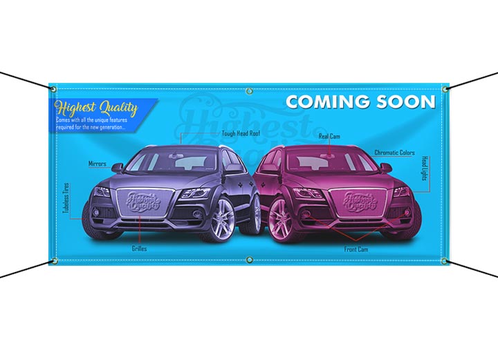 Automotive & Transportation Banners (Vinyl Banners) - Circleone