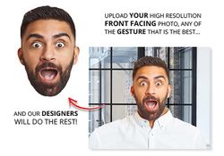 Big Head Cutouts  3 - Circleone